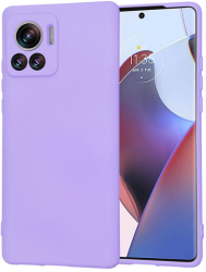 Husa Silicon pentru Motorola Edge 30 Ultra Marmalis SoftFlex Light Purple 