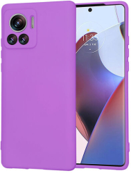 Husa Silicon pentru Motorola Edge 30 Ultra Marmalis SoftFlex Purple 