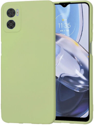 Husa Silicon pentru Motorola Moto E22 / Moto E22i Marmalis SoftFlex Matcha 