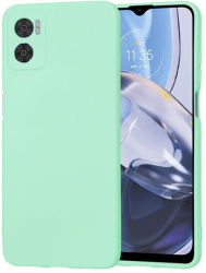 Husa Silicon pentru Motorola Moto E22 / Moto E22i Marmalis SoftFlex Mint Green 