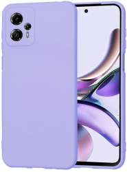 Husa Silicon pentru Motorola Moto G13 Marmalis SoftFlex Light Purple 