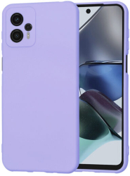 Husa Silicon pentru Motorola Moto G23 Marmalis SoftFlex Light Purple 