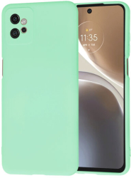 Husa Silicon pentru Motorola Moto G32 Marmalis SoftFlex Mint Green 