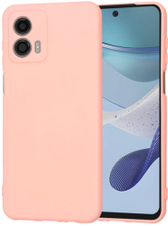 Husa Silicon pentru Motorola Moto G53 Marmalis SoftFlex Chalk Pink 