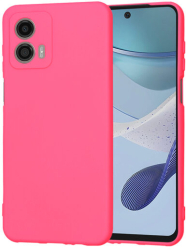Husa Silicon pentru Motorola Moto G53 Marmalis SoftFlex Hot Pink