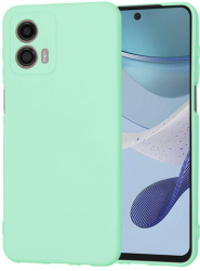Husa Silicon pentru Motorola Moto G53 Marmalis SoftFlex Mint Green