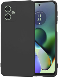 Husa Silicon pentru Motorola Moto G54 Power Edition / G64 Marmalis SoftFlex Black 