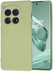 Husa Silicon pentru OnePlus 12 Marmalis SoftFlex Matcha 