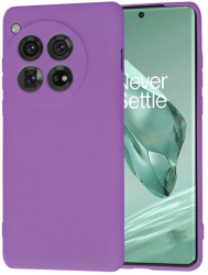 Husa Silicon pentru OnePlus 12 Marmalis SoftFlex Purple 