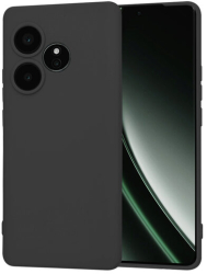 Husa Silicon pentru Realme GT 6 Marmalis SoftFlex Black 