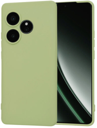 Husa Silicon pentru Realme GT 6 Marmalis SoftFlex Matcha 