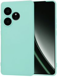 Husa Silicon pentru Realme GT 6 Marmalis SoftFlex Sea Blue 