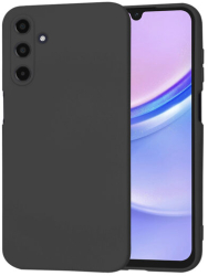 Husa Silicon pentru Samsung Galaxy A15 4G / A15 5G Marmalis SoftFlex Black 
