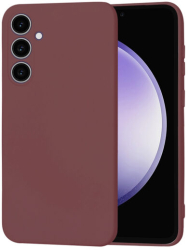 Husa Silicon pentru Samsung Galaxy S23 FE Marmalis SoftFlex Plum Red 