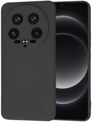 Husa Silicon pentru Xiaomi 14 Ultra Marmalis SoftFlex Black 