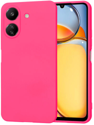 Husa Silicon pentru Xiaomi Redmi 13C 4G / Poco C65 Marmalis SoftFlex Hot Pink 