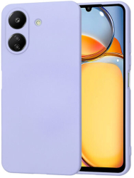 Husa Silicon pentru Xiaomi Redmi 13C 4G / Poco C65 Marmalis SoftFlex Light Purple 