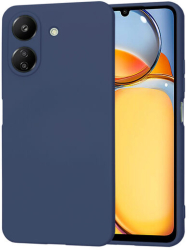 Husa Silicon pentru Xiaomi Redmi 13C 4G / Poco C65 Marmalis SoftFlex Navy Blue 