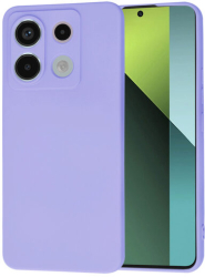 Husa Silicon pentru Xiaomi Redmi Note 13 Pro 5G / Poco X6 Marmalis SoftFlex Light Purple 