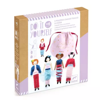 Joc creativ DIY Papusi pentru vise senine Djeco 