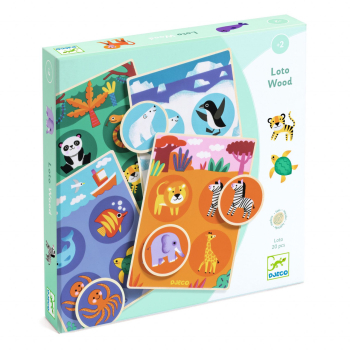 Joc educativ Loto animale Djeco 