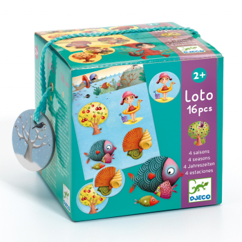 Joc Loto cu anotimpuri Djeco 