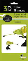 Macheta 3D Cameleon Fridolin 