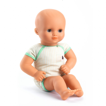 Papusa bebelus Baby Green Djeco 