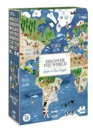 Puzzle Descopera lumea Londji 