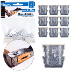 Set pene pentru despicat marimea 4 10 elemente Geko G72217 