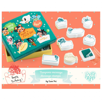 Set stampile mesaje Lam Djeco 