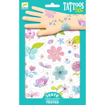 Tatuaje Flori de camp Djeco 