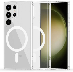 Husa pentru Samsung Galaxy S23 Ultra Techsuit MagSafe Pro Transparent