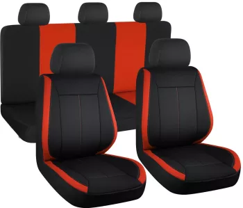 SET HUSE SCAUN VISION ROSU 