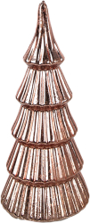 Brad Craciun plastic cupru cu led 9x21 cm 