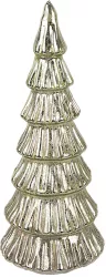 Brad Craciun plastic verde cu led 9x21 cm 