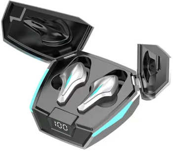 Casti Wireless Audio Vala® K12 TWS Casti Gaming pentru telefon cu Afisaj Digital Bluetooth 5.1 Microfon HD incorporat Sunet Stereo 