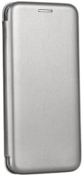 Husa Flip Huawei P Smart 2019 Iberry Elegance - Argintiu 