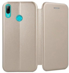 Husa Flip Huawei P Smart 2019 Iberry Elegance - Auriu 