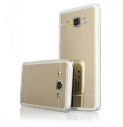 Husa Silicon Forcell Mirror Auriu Pentru Samsung Galaxy J5 J510 2016 