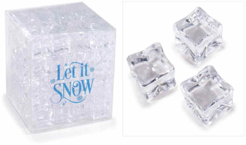 Set 80 cuburi gheata decorativa 2x2x2 cm 