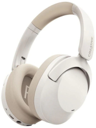 Casti Creative Zen Hybrid 2 Wireless Over-ear with Hybrid ANC and Quick Charge Alb 
