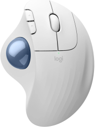 Mouse Logitech ERGO M575S Wireless Trackball OffWhite Blue Ball 910-007030 