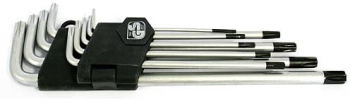 Chei torx lungi magnetice 9 buc T10-T50 mm Strend Pro 