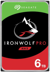 HDD Seagate IronWolf Pro NAS 6TB 7200rpm 256MB cache SATA-III 