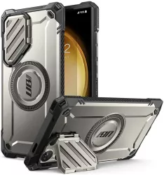 Husa pentru Samsung Galaxy S24 Ultra - Supcase Unicorn Beetle XT MagSafe - Titan Gray 