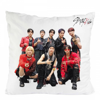 Perna personalizata stray kids kpop stay trupa poliester 40x40 cm 
