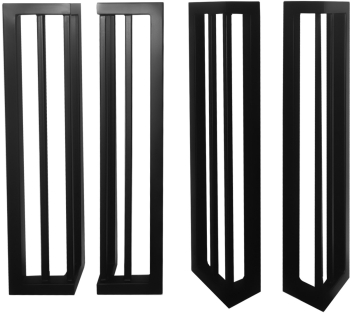 Set 4 Picioare Masa Metal Stil Scandinav Moderne in Forma de L Vopsire in Camp Electrostatic Finisaje Premium 