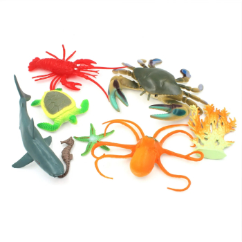 Set de figurine Deluxebase jumbo Ocean 8 piese 