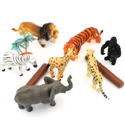 Set de figurine Deluxebase jumbo Safari 10 piese 